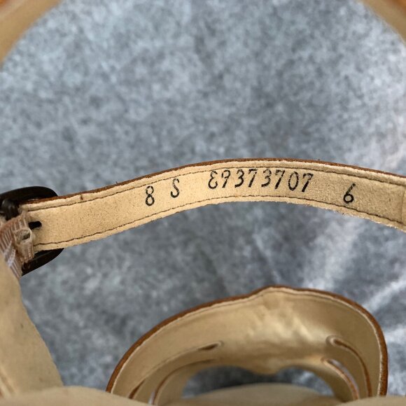 SAS Huarache Women's Leather Tripad Comfort Antique Tan Sandals - Picture 10 of 12